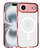Magnetic Clear Case - PINK for iPhone Air (Only Ground Shipping)