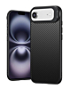 Luxury Carbon Fiber Textured Case - BLACK for iPhone Air (Only Ground Shipping)