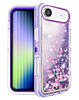 Protective Glitter Liquid Bumper Case - PURPLE for iPhone Air (Only Ground Shipping)