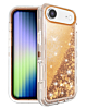 Protective Glitter Liquid Bumper Case - ROSE GOLD for iPhone Air (Only Ground Shipping)