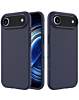 Soft Solid Silicone Case (Full Buttom Cover) - NAVY BLUE for iPhone Air (Only Ground Shipping)