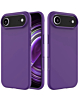 Soft Solid Silicone Case (Full Buttom Cover) - PURPLE for iPhone Air (Only Ground Shipping)