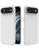 Soft Solid Silicone Case (Full Buttom Cover) - WHITE for iPhone Air (Only Ground Shipping)