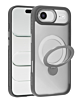 Wireless Charging Case with Built-in Rotating Ring Stand - GRAY for iPhone AIR (Only Ground Shipping)