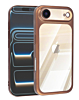 Frosted Transparent Matte Case with Lens Protection -GOLD for iPhone AIR  (Only Ground Shipping)