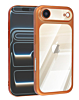 Frosted Transparent Matte Case with Lens Protection -ORANGE for iPhone AIR  (Only Ground Shipping)