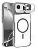 Matte Transparent Camera Stand Case with Wireless Charging for iPhone Air (GRAY) (Only Ground Shipping)