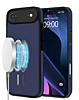 Full Cover Leather Design Wireless Charging Case - DARK BLUE for iPhone Air (Only Ground Shipping)