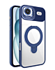 Magnetic Clear Case with 2 Kickstand & Camera Lens - DARK BLUE for iPhone Air (Only Ground Shipping)