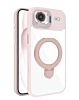 Magnetic Clear Case with 2 Kickstand & Camera Lens - PINK for iPhone Air (Only Ground Shipping)