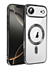 Shiny Wireless Charging Clear Case - BLACK for iPhone Air (Only Ground Shipping)