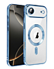 Shiny Wireless Charging Clear Case - BLUE for iPhone Air (Only Ground Shipping)