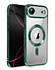 Shiny Wireless Charging Clear Case - DARK GREEN for iPhone Air (Only Ground Shipping)