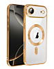 Shiny Wireless Charging Clear Case - GOLD for iPhone Air (Only Ground Shipping)