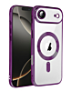 Shiny Wireless Charging Clear Case - PURPLE for iPhone Air (Only Ground Shipping)