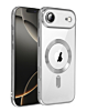 Shiny Wireless Charging Clear Case - SILVER for iPhone Air (Only Ground Shipping)