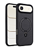 Magnetic Kickstand Case with Carbon Fiber - BLACK for iPhone Air (Only Ground Shipping)
