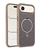 Magnetic Kickstand Case with Carbon Fiber -BROWN for iPhone Air (Only Ground Shipping)