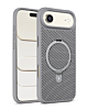 Magnetic Kickstand Case with Carbon Fiber -GRAY for iPhone Air (Only Ground Shipping)