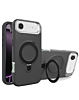 Support Heavy Duty Case with Wireless Charging Kickstand - BLACK for iPhone Air (Only Ground Shipping)