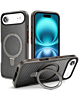 Carbon Fiber Magnetic Kickstand Case - GRAY for iPhone Air (Only Ground Shipping)