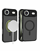 Slim Non-Slip Translucent Matte Wireless Charging Case - BLACK for iPhone Air (Only Ground Shipping)