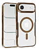 Glossy & Transparent Magnetic Case - DESERT GOLD for iPhone Air (Only Ground Shipping)