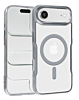 Glossy & Transparent Magnetic Case - SILVER for iPhone Air (Only Ground Shipping)