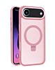 Carbon Wireless Charging Case with Ring Stand - PINK for iPhone Air (Only Ground Shipping)