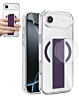 Hard Clear Case with MagGrip for iPhone Air (PURPLE) (Only Ground Shipping)