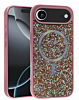 Wireless Charging Bling Diamond Crystal Case - PINK for iPhone Air (Only Ground Shipping)