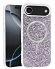 Thin Wireless Charging Bling Diamond Crystal Case - WHITE for iPhone Air (Only Ground Shipping)
