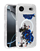 Flower Design Transparent Case with Wireless Charger - Style 2 for iPhone Air (Only Ground Shipping)
