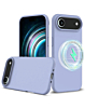 Soft Solid Silicone Case with Wireless Charging - LIGHT BLUE for iPhone Air (Only Ground Shipping)