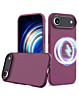 Soft Solid Silicone Case with Wireless Charging - MAROON for iPhone Air (Only Ground Shipping)