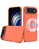 Soft Solid Silicone Case with Wireless Charging - ORANGE for iPhone Air (Only Ground Shipping)