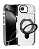 Transparent Case with Wireless Charging Kickstand - BLACK for iPhone Air (Only Ground Shipping)