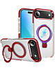 Magnetic Clear Case with Kickstand - RED for iPhone Air (Only Ground Shipping)
