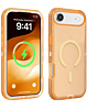 Wireless Charging Transparent Shockproof Case - ORANGE for iPhone Air (Only Ground Shipping)