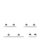 Hard Buttons (Power / Volume) for iPhone Air (CLOUD WHITE)