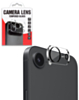 Back Camera Tempered Glass for iPhone 16E / 17E (Black-Edged)