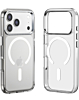 Wireless Charging Clear Case with Metal Camera Frame - BLACK for iPhone 17 Pro (Only Ground Shipping)