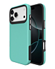 Shock Absorption Protective Dual Layer Case  - TEAL for iPhone 17 Pro (Only Ground Shipping)