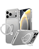 Transparent Magnetic Case with Kickstand - CLEAR for iPhone 17 Pro (Only Ground Shipping)