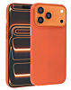 Liquid Silicone Magsafe Cases for - ORANGE for iPhone 17 Pro (Only Ground Shipping)