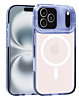 Magnetic Clear Case - PURPLE for iPhone 17 Pro (Only Ground Shipping)