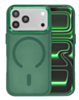 New Magnetic Wireless Charging Case with IC Chip (DARK GREEN) for iPhone 17 Pro (Only Ground Shipping)