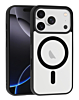 Wireless Charging Clear Case - BLACK for iPhone 17 Pro (Only Ground Shipping)