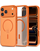 Printing Design Wireless Charging Case -ORANGE for iPhone 17 PRO (Only Ground Shipping)
