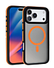 Bicolor Matte Magnetic Translucency Case - ORANGE for iPhone 17 Pro (Only Ground Shipping)